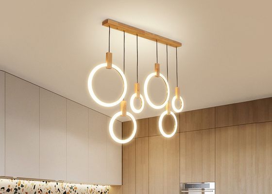 الحديثة دائرة الاكريليك فيلا درج فندق غرفة الطعام قطرة مصباح الإضاءة