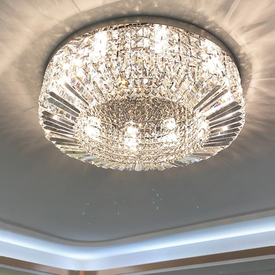 E14 ديكور المنزل جولة LED ضوء السقف H18cm لغرفة المعيشة / غرفة النوم