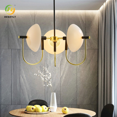 E14 مصدر الضوء الزجاج قلادة ضوء لتزيين غرفة الطعام