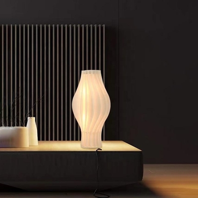 الاكريليك السرير LED الجدول مصباح الحديثة الشمال مطوي تنورة العشب ثلاثية الألوان