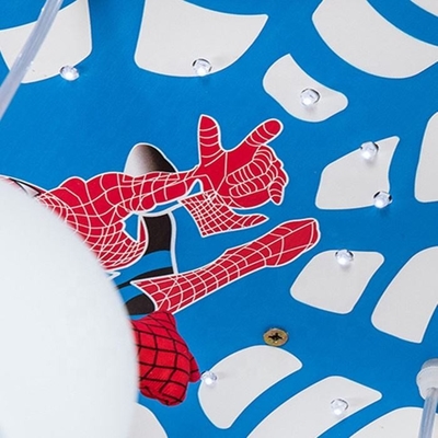 في الداخل Spider Man Cartoon Children Led Wall Lamps Protection Eyeshield Decorative