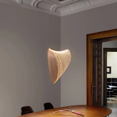 مصباح قلادة على شكل عش الطيور على شكل اسكندنافي بسيط لغرفة المعيشة وغرفة الطعام وغرفة النوم
