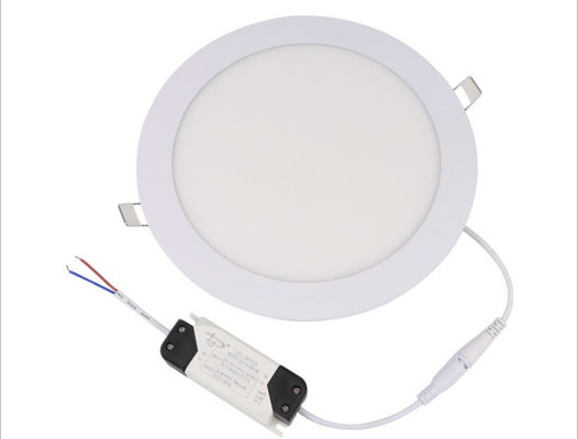 ضوء تجاري LED رفيع بقطر أبيض 90 مم / 110 مم من الألومنيوم